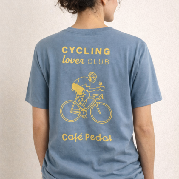 Camiseta Café Pedal · Cycling lover club